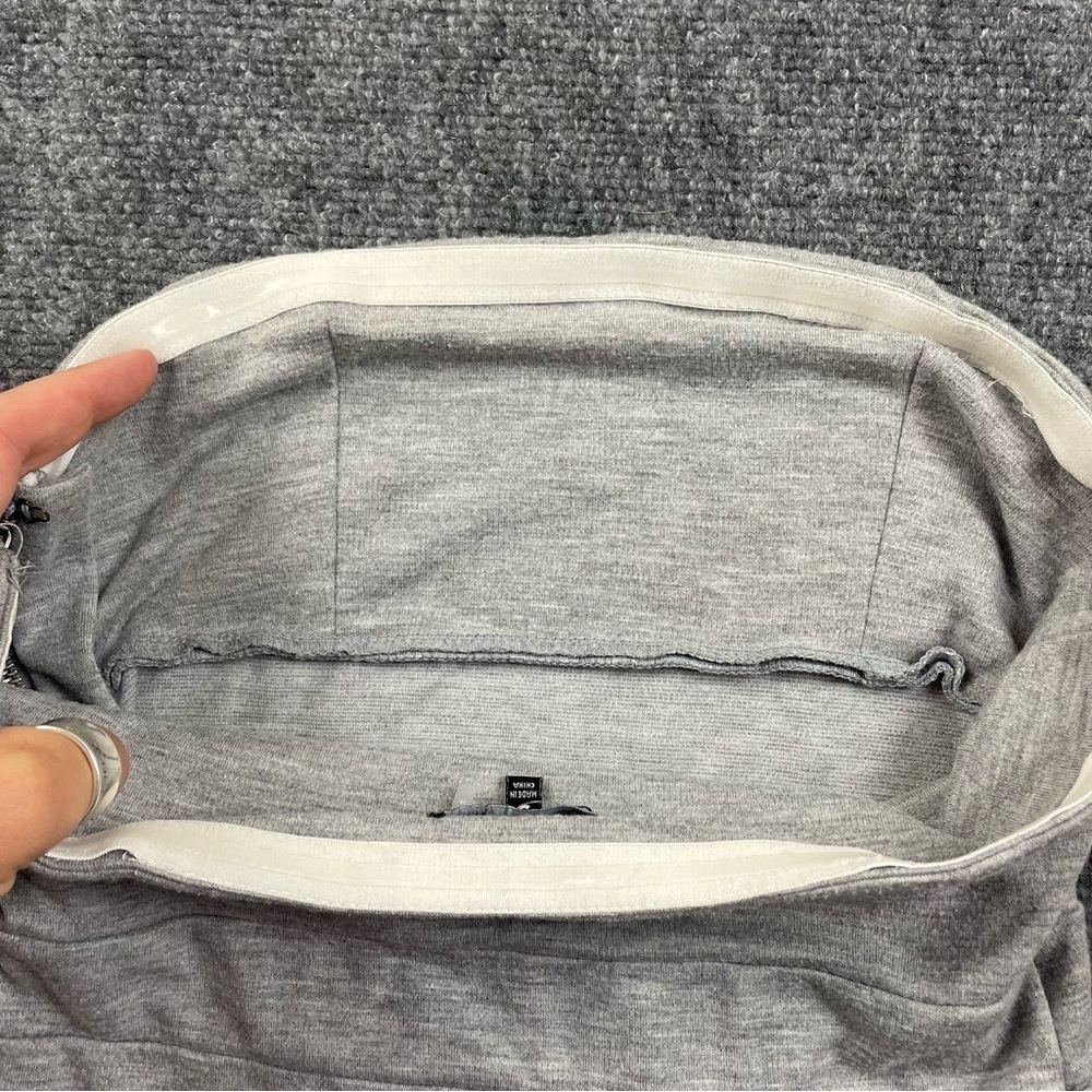 HURLEY Women’s Strapless Tube top Dress Grey size: Small - Picture 4 of 11